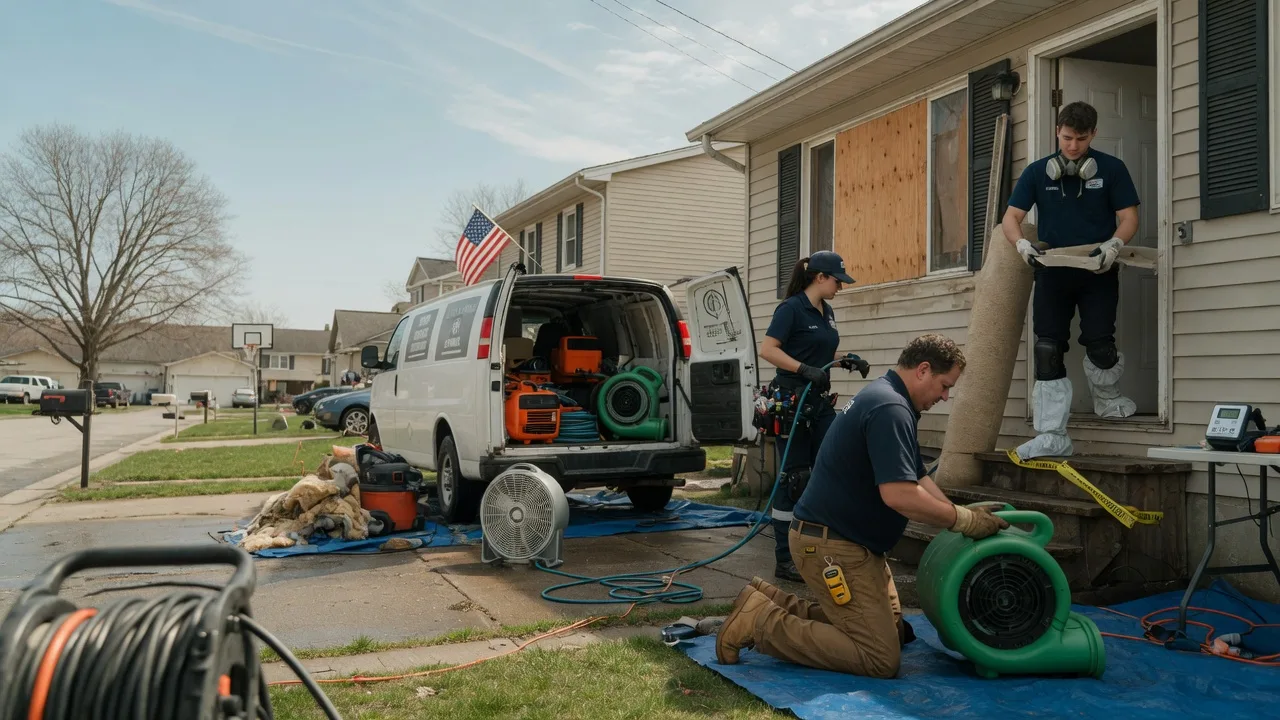Water Damage Restoration in Fair Haven, MI near me